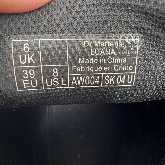 Dr Martens Boots Women's Size 8 Luana Airwalk AW004 Preppy Normcore 7 Eyelet - Picture 16 of 16